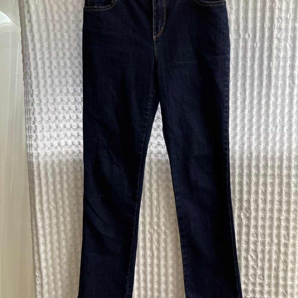 Amanda Indigo Jeans size 4P by Gloria Vanderbilt